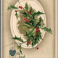 CHRISTMAS WISHES JOHN WINSCH 1911 EMBOSSED ANTIQUE POSTCARD