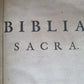 1603 BIBLE LATIN PLANTIN BIBLIA SACRA antique MASSIVE FOLIO OLD & NEW TESTAMENT