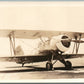 AIRPLANE SCOUT BOMBER VOUGHT SBU-1 VINTAGE REAL PHOTO POSTCARD RPPC