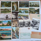 Lot of 510 ANTIQUE & VINTAGE POSTCARDS RPPC TOWN VIEWS GREETINGS mix