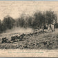 GERMAN MILITARY CAMP MUNSINGEN TROOPS TRAINING AREA ANTIQUE POSTCARD