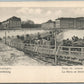 ST. PETERSBURG RUSSIA NEVA RIVER IN WINTER ANTIQUE POSTCARD