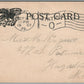 PERKASIE PA RAILROAD STATION RAILWAY DEPOT ANTIQUE POSTCARD