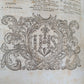 1733 BIBLE CONCORDANCE 2 volumes in LATIN antique MASSIVE FOLIO