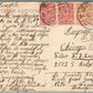 ST. PETERSBURG RUSSIA PETROGRAD NEVA RIVER 1917 ANTIQUE POSTCARD