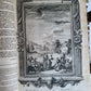 1770 BIBLE in LATIN - GERMAN ILLUSTRATED MASSIVE FOLIOS 2 volumes antique