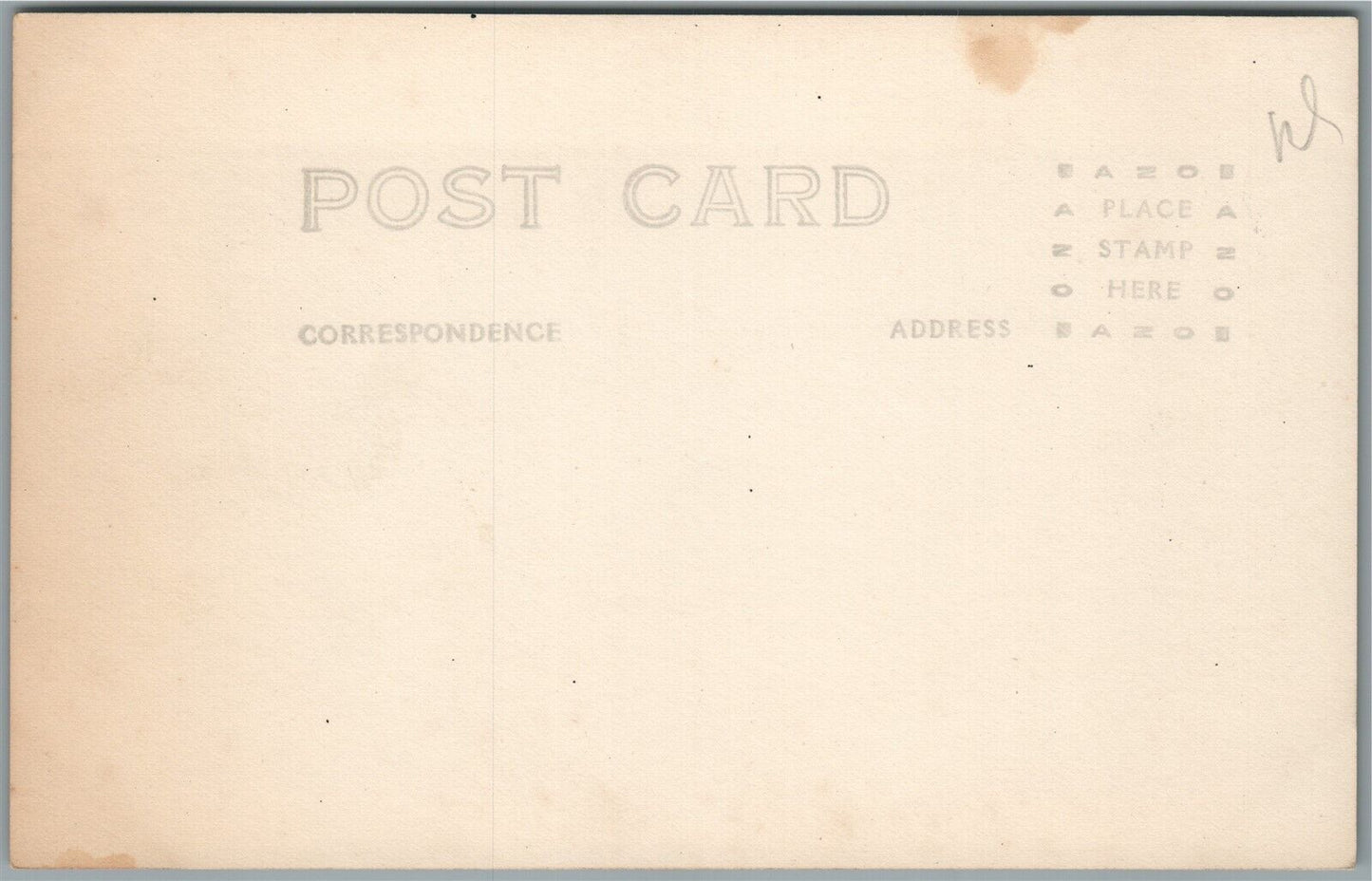 GROUP NEXT TO LOCKHEED AIRPLANE VINTAGE REAL PHOTO POSTCARD RPPC