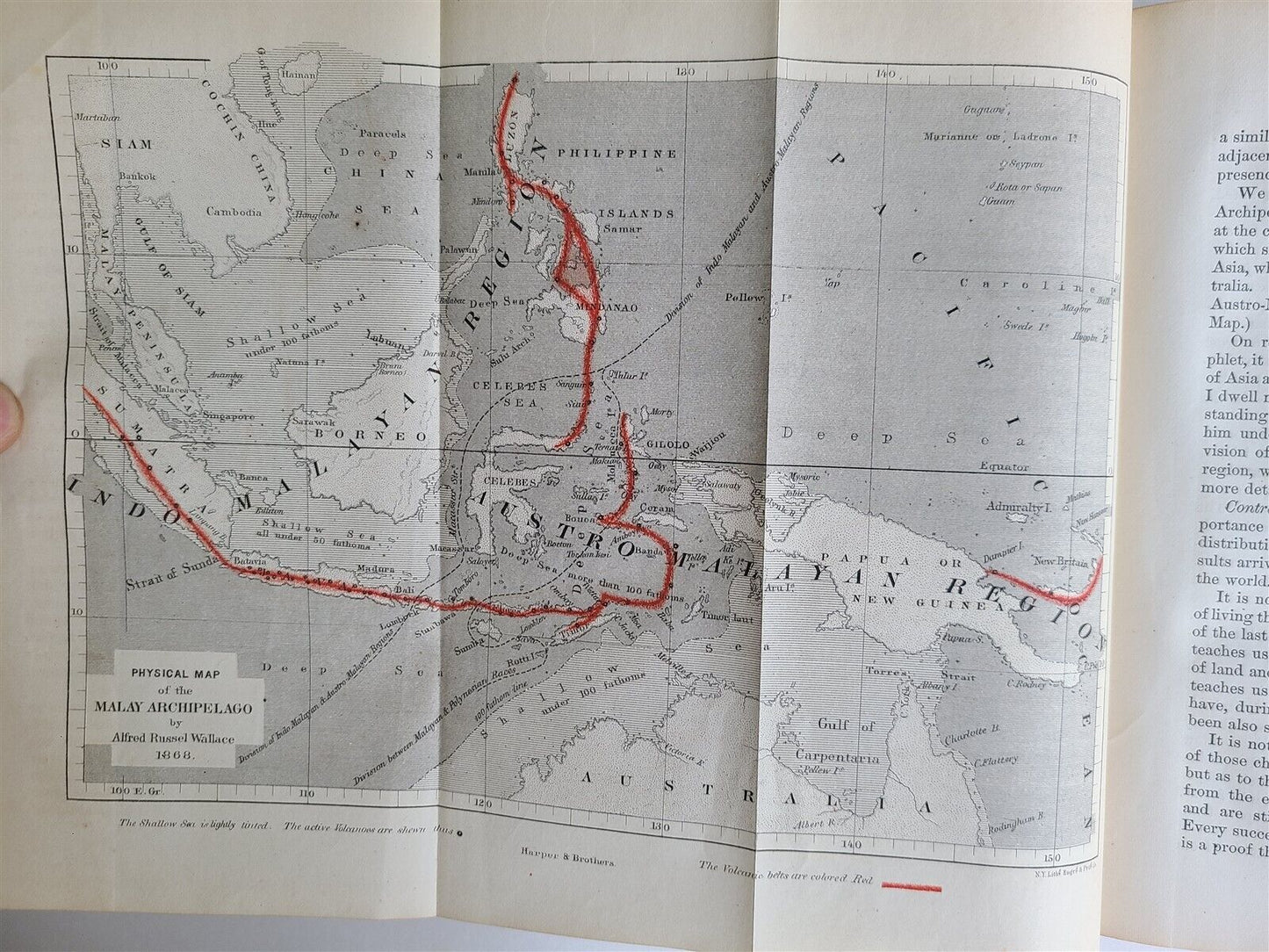 1869 MALAY ARCHIPELAGO by A.WALLACE antique illustrated w /MAPS 1st US EDITION