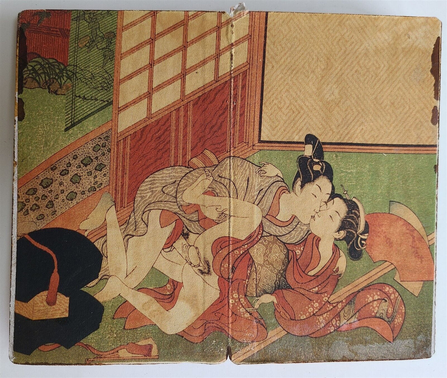 1900s CHINESE EROTIC SHUNGA PILLOW BOOK antique