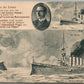GERMAN WWI ERA NAVAL BATTLE 1914 ANTIQUE POSTCARD