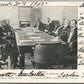 RUSSIAN & JAPANESE PEACE ENVOYS in SESSION PORTSMOUTH 1905 ANTIQUE POSTCARD