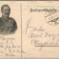 WWI ERA GERMAN KAISER WILHELM II ANTIQUE POSTCARD FELDPOSTKARTE