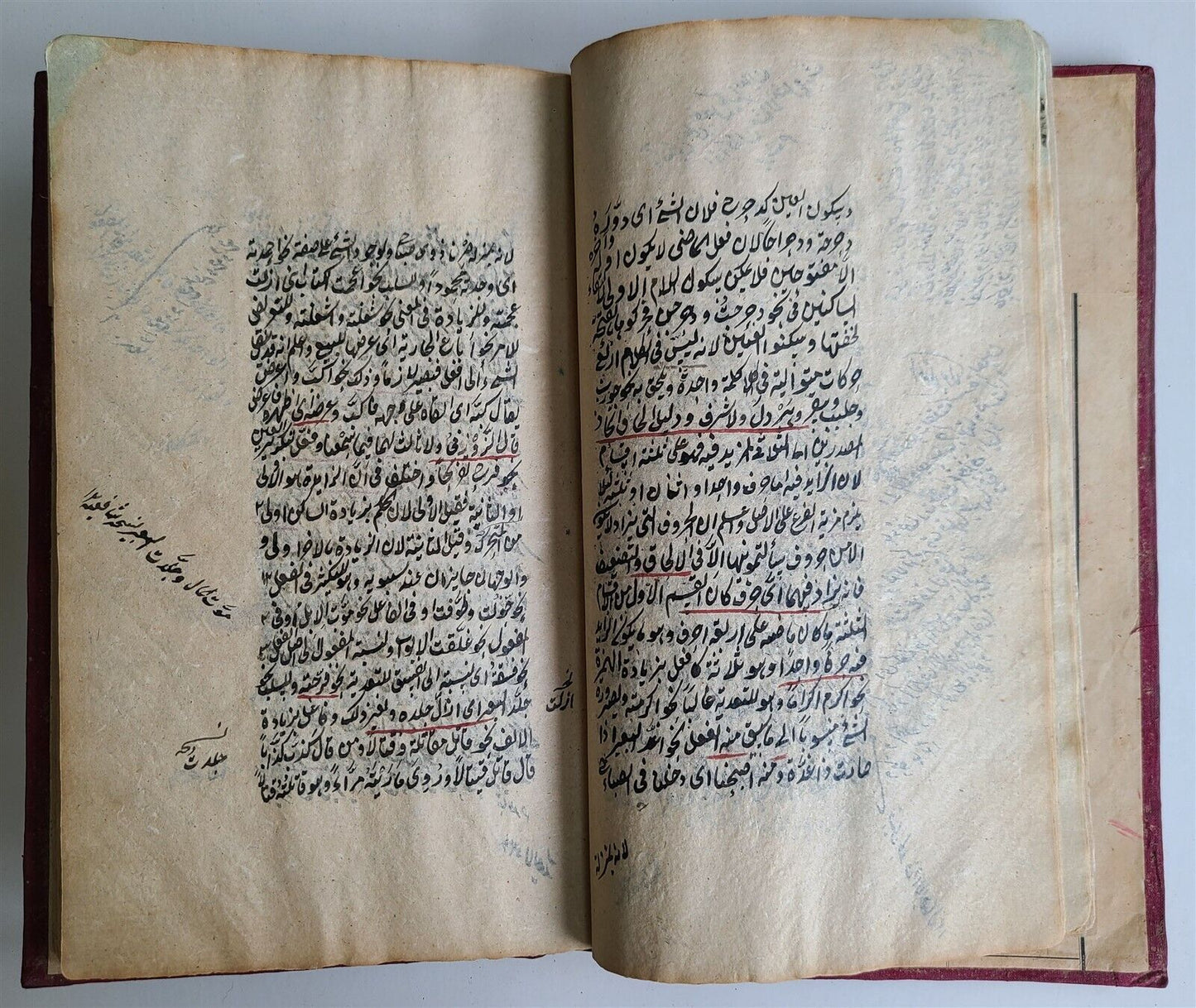 19th CENTURY FARSI MANUSCRIPT MIRROR of the WORLD antique SUFI ISLAMIC ETIC