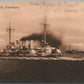 SMS OLDENBURG SHIP ANTIQUE POSTCARD