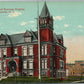 BAYONNE NJ CITY HALL & HOSPITAL ANTIQUE POSTCARD