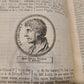 1734 VITAE EXCELLENTIUM IMPERATORUM CORNELIUS NEPOS VELLUM antique ROMAN