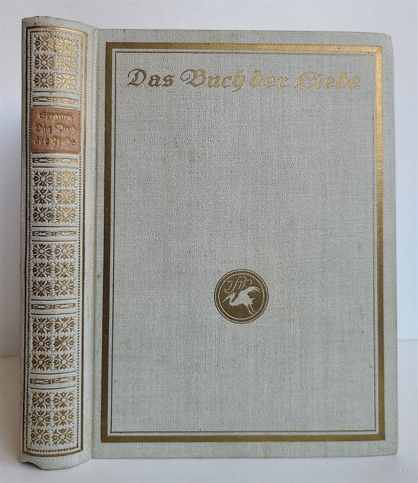 1918 BOOK of LOVE in GERMAN ILLUSTRATED antique DAS BUCH DER LIEBE