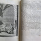 1787-1789 ADVENTURES of GIL BLASS 4 VOLUMES ILLUSTRATED antique in SPANISH