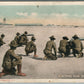 MACHINE GUN SQUAD ANTIQUE POSTCARD