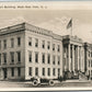 WEST NEW YORK NJ MUNICIPAL BUILDING ANTIQUE REAL PHOTO POSTCARD RPPC