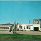 PHILLIPSBURG MO GAS STATION MIDWAY MOTEL VINTAGE POSTCARD