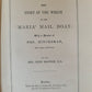 1900 STORY of WRECK of MARIA MAIL BOAT by John HANNAH antique BRITISH SHIPWRECK