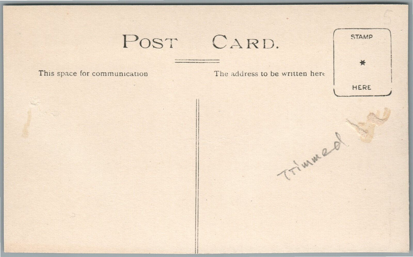 BRITISH MILITARY SHIP H.M.S. TYNE ANTIQUE REAL PHOTO POSTCARD RPPC