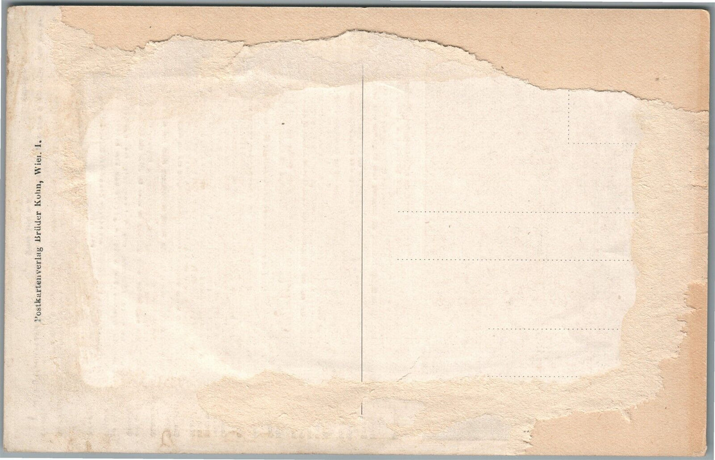 KAISER FRANZ JOSEF GERMAN ANTIQUE POSTCARD