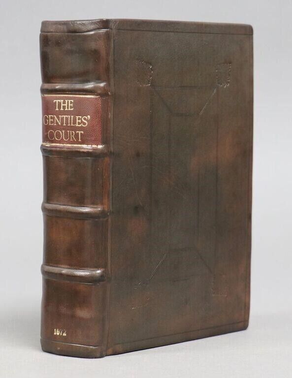 1670 COURT OF GENTILES by Theophilus Gale antique