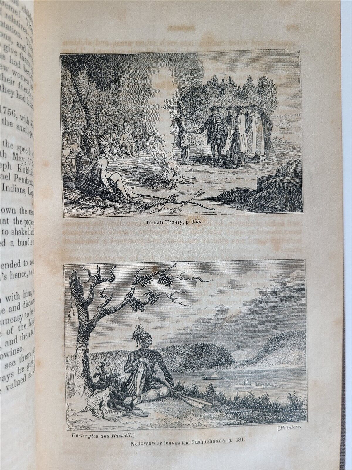 1844 ANNALS of PHILADELPHIA AND PENNSYLVANIA 2 volumes illustrated antique