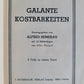 1930 GALANTE KOSTBARKEITEN ALFRED SEMERAU ILLUSTR. by OTTO WEIGEL antique EROTIC