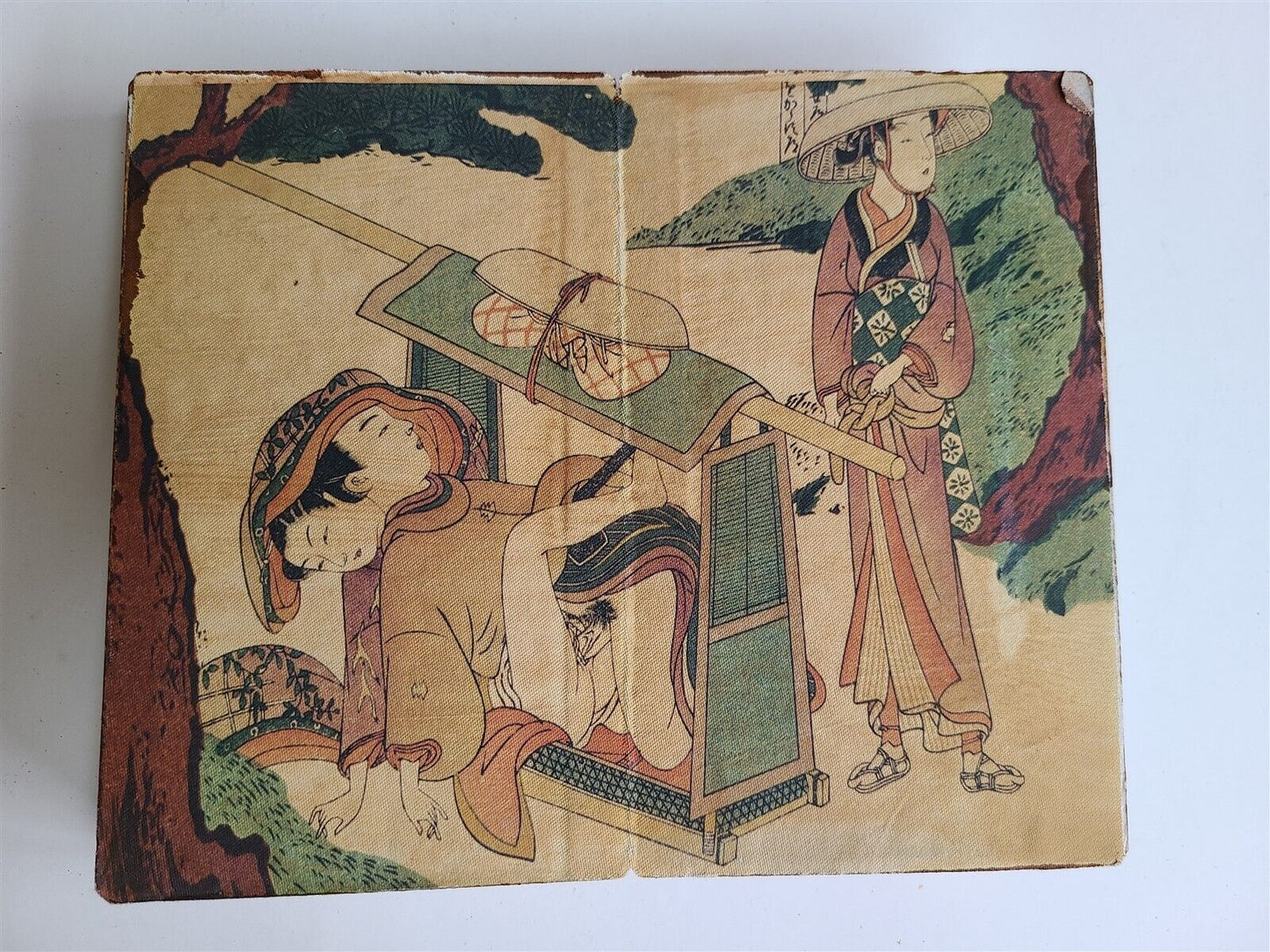 1900s CHINESE EROTIC SHUNGA PILLOW BOOK antique