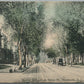 ELIZABETH NJ MORRIS AVE. ANTIQUE POSTCARD