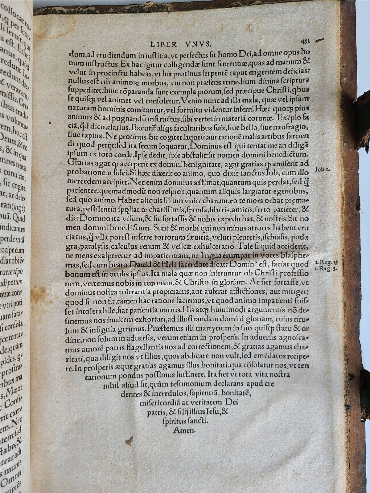 1566-1573 Divi Caecilii Cypriani Episcopi Carthagin ANTIQUE FOLIO 16th CENTURY