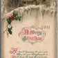 MERRY CHRISTMAS JOHN WINSCH ANTIQUE POSTCARD