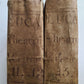 1758 Theatrum veritatis by J.B.de Luca. antique VELLUM BOUND 2 FOLIO VOLUMES