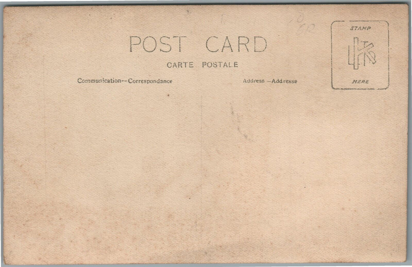 FRENCH SOLDIERS ERALY 20th CENTURY ANTIQUE REAL PHOTO POSTCARD RPPC