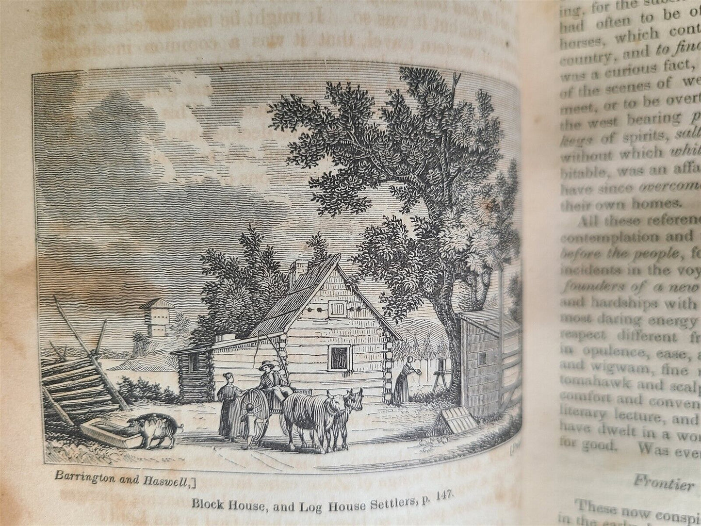 1844 ANNALS of PHILADELPHIA AND PENNSYLVANIA 2 volumes illustrated antique