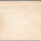 SMALL AIRPLANE VINTAGE REAL PHOTO POSTCARD RPPC