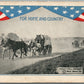 AMERICAN HOSPITAL WAGON ANTIQUE PATRIOTIC POSTCARD