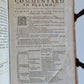1682 PSALMS of DAVID COMMENTARY antiue PIGSKIN BOUND FOLIO vol. 5-6
