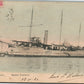 TIRDENTES SHIP MARINHA BRASILEIRA ANTIQUE POSTCARD
