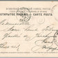 ST. PETERSBURG RUSSIA NEVA RIVER & EXCHANGE 1905 ANTIQUE POSTCARD