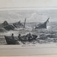 1900 STORY of WRECK of MARIA MAIL BOAT by John HANNAH antique BRITISH SHIPWRECK