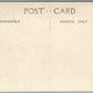 BRITISH MILITARY SHIP H.M.S. ATUG ANTIQUE REAL PHOTO POSTCARD RPPC