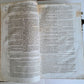 1770 BIBLE in LATIN - GERMAN ILLUSTRATED MASSIVE FOLIOS 2 volumes antique