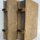 1770 BIBLE in GERMAN & LATIN ILLUSTRATED 2 FOLIO VOLUMES antique PIGSKIN BINDING