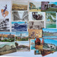 Lot of 510 ANTIQUE & VINTAGE POSTCARDS RPPC TOWN VIEWS GREETINGS mix