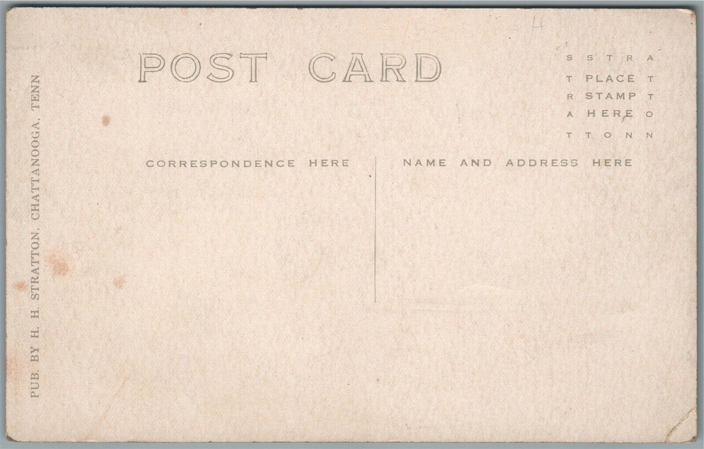 AMERICAN AVIATION COMMISSION ON ITALIAN FRONT WWI ERA ANTIQUE POSTCARD