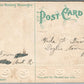 HALLOWEEN GREETINGS EMBOSSED ANTIQUE POSTCARD